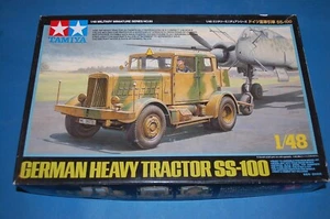 Tamiya 32593 - German Heavy Tractor SS-100 scala 1/48 - Foto 1 di 1