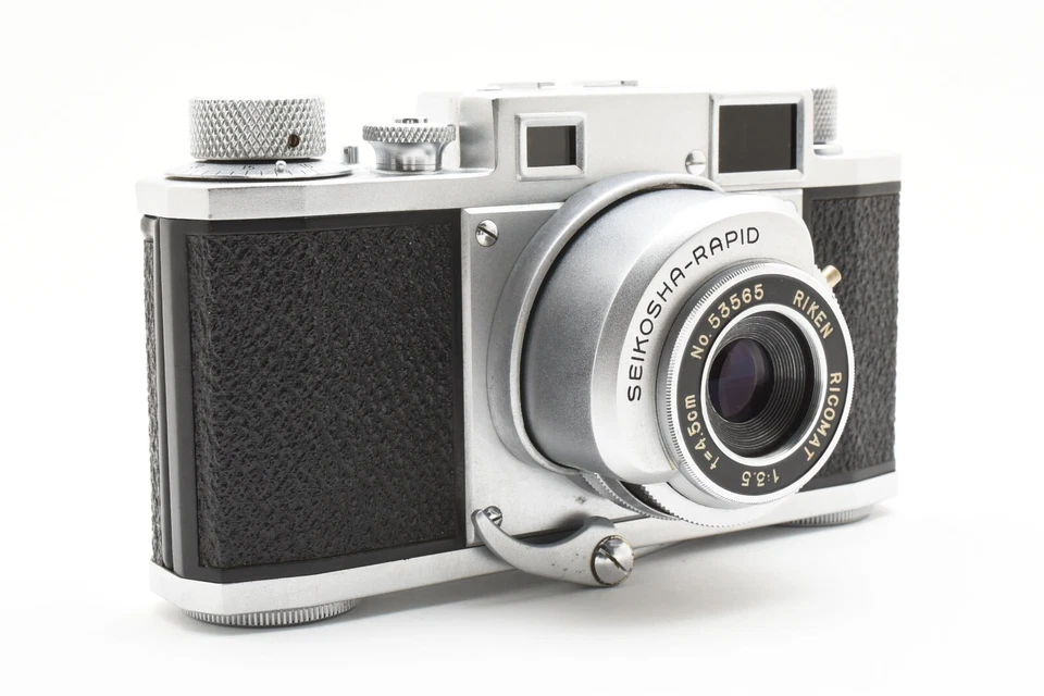 🚀🎁RARE《Near MINT》Ricoh RIKEN 35 RICOMAT Rangefinder 35mm MF Film Camera JAPAN✈ - Image 1 of 4