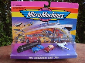 Micro Machines #27 Decades: The 30's by Galoob #75030 (1995) NIP