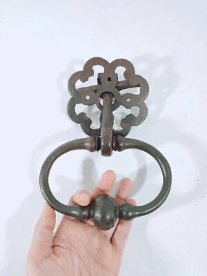 Heurtoir de Porte d'Entrée en Fer Forgé / 18th France - Photo 1/4