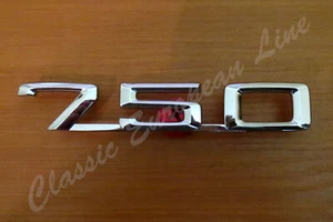 BMW E32 750 emblem / script. 5114 1969466. NOS - Picture 1 of 6