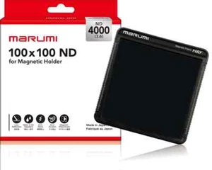 MARUMI Magnetic Filter 100x100 ND4000 (3.6) for M100 Holder / with TRACKING - Picture 1 of 4