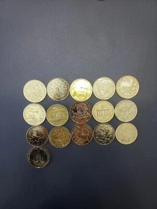 10 dm münzen Silber Vergoldet  - Bild 1 von 2