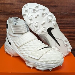 Nike Force Savage Elite 2 Shark Men's 14 White Black Football Cleats CK2824-100 - Picture 1 of 14