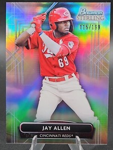 2022 Bowman Sterling Prospect JAY ALLEN Refractor /199 Cincinnati Reds #BSP-78