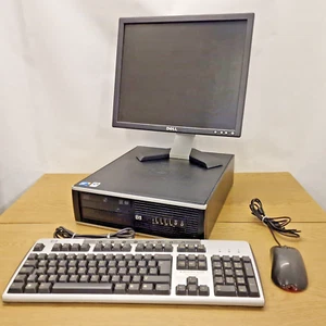 Sistema computer HP 8000 Elite Intel Core2Duo E8400 3 GHz fattore di forma ridotto - Foto 1 di 11