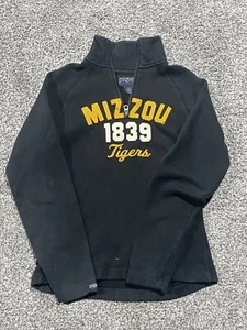 Missouri Tigers Jansport 1/4 Zip Pullover Mizzou M Black 1839 Women’s Medium - Picture 1 of 4