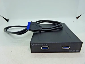 BitFenix Front Panel 3.5 zoll 2-Port USB 3.0 Black #NT3893 - Bild 1 von 3