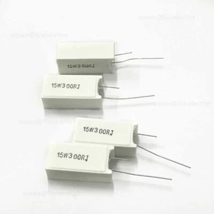 10W 15W 20W Wire Wound Cement Resistors Vertical 0.01 - 300K ohm 5% J Full range - Picture 1 of 12