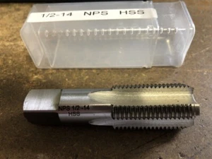 1/2-14 NPS HIGH SPEED STEEL PIPE TAP - Picture 1 of 1