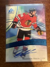 2020-21 SP Game Used Brandon Hagel RC Authentic Rookies Auto #129