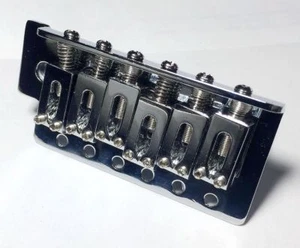 Vintage Bridge Tremolo CHROME & 2-1/16'' Saddle for Mexican Strat style Guitar - Picture 1 of 4