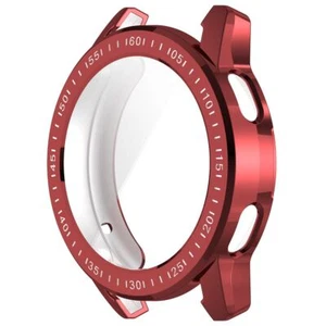 Futerał ochronny do Xiaomi Watch S3 47mm Bizon Case Cover Futeral Pokrowiec Etui Czerwone - Zdjęcie 1 z 7
