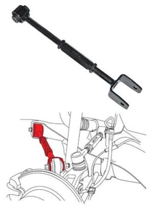 SPC Upper Control Arm 67293 for 2004-08 Acura TL, TSX and 2003-07 Honda Accord - Image 1 of 3