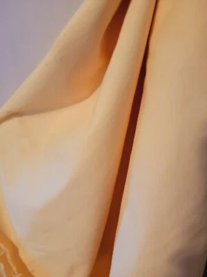 DAFFADILL YELLOW COTTON TWILL  2. Yrd. REMNANT PIECE HOME DECOR FABRIC - Image 1 of 3