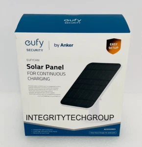 Eufy Solar Panel Charger For Eufy Cams, New/Sealed micro USB connector - Picture 1 of 6