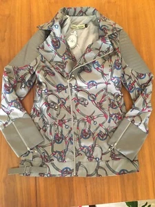 Abrigo Chaqueta de Equitación Couture Hippique Damas Espectáculo Ecuestre Talla 36 Gris Caballo - Imagen 1 de 10