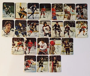1977-78 O-Pee-Chee Glossy Insert 22 Karten Set (runde Ecken) Dryden, Lafleur + - Bild 1 von 9