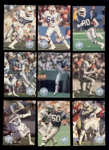 1991 Platinum Indianpolis Colts set ROHN STARK JEFF GEORGE BILL BROOKS BICKETT - Imagen 1 de 1