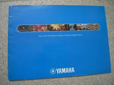 YAMAHA GUIDE TO DIGITAL PIANOS 1999 BUYERS GUIDE 26 PAGES CLAVINOVA,GRAN TOUCH  - Image 1 of 3