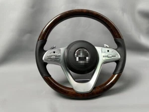 For Mercedes-Benz E260 E300 E350 GLS260 Maybach S400L Peachwood Steering Wheel - Picture 1 of 3