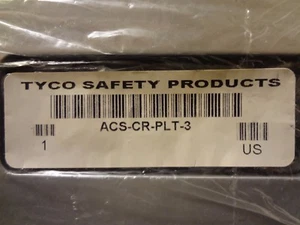 NEU TYCO SAFETY PRODUCTS ACS-CR-PLT-3 - ACS KARTENLESER ADAPTERPLATTE 3 X 4 - Bild 1 von 2