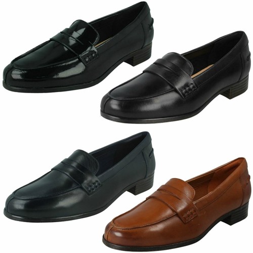 Mocassino donna Clarks slip on scarpe Hamble