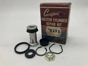 59-66 Ford Mercury 1-inch Master Cylinder Repair Kit CERTIFIED K252 - Picture 1 of 3