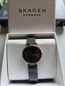 Skagen Signatur Lille Quartz Charcoal Dial Ladies Watch, model SKW299 - Picture 1 of 11