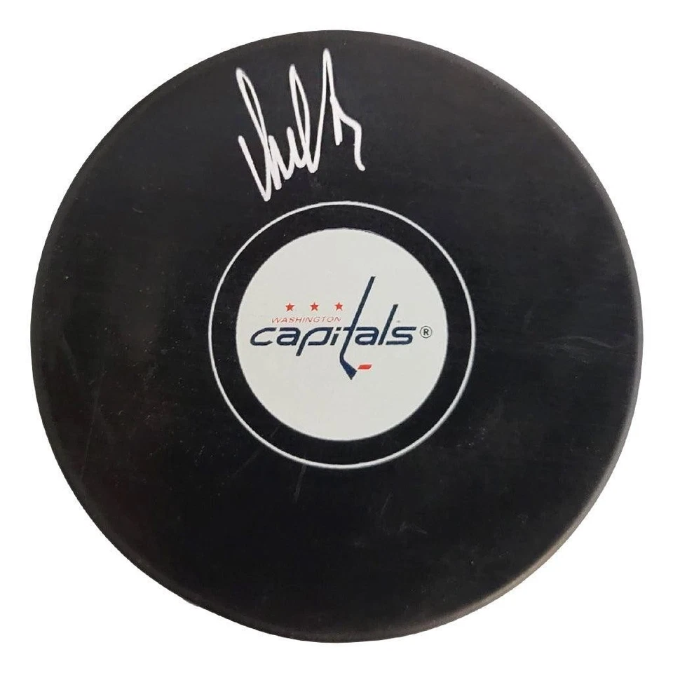 Alexander Ovechkin Signed Washington Capitals Hockey Puck (JSA) - Image 1 of 1