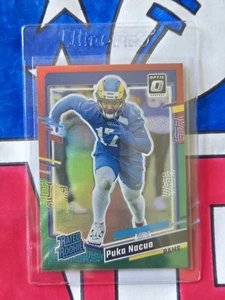 Puca Nacua RC- Red Green #357- 2023 Panini Donruss Optic Preview- Rams Rookie - Picture 1 of 2