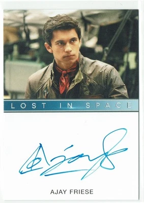 Lost in Space Season 1 Auto Autograph Card Ajay Friese as Vijay Dhar - Image 1 of 4