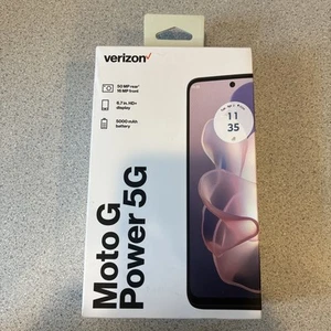 Verizon Motorola Moto G Power 2024 5G 128GB MOTXT2415VPP 8GB RAM Prepaid Phone - Picture 1 of 3