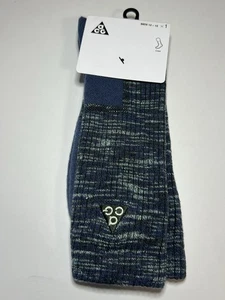Nike ACG Everyday Cushioned Crew Socks Hiking Trail Blue FB3341-437 XL (12-15) - Picture 1 of 7
