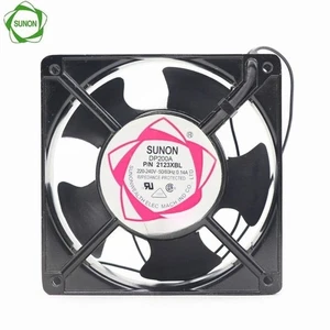 SUNON DP200A.P/N 2123XBL 220~240V 0.14A 120*120*38MM 2wire Cabinet Cooling Fan - Picture 1 of 2