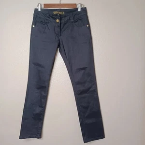 Pantalones de mezclilla para mujer Southpole Collection negros brillantes talla 9 informales ropa de calle - Imagen 1 de 11