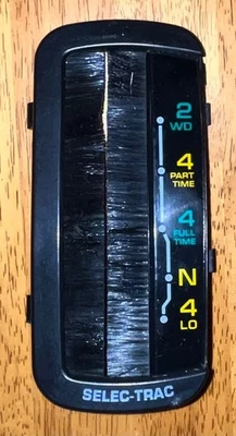 93-98 Jeep Grand Cherokee ZJ 242 Selec-Trac 4WD переключатель индикатор ободок - Изображение 1 из 4