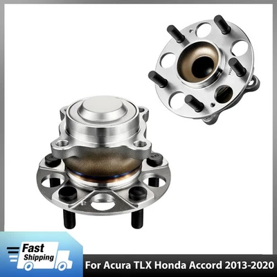 Pair Rear Wheel Bearing and Hubs for 2013-2015 2018-2020 Acura TLX Honda Accord - Image 1 of 4