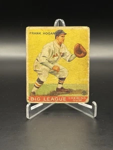 1933 Goudey Frank Hogan #30 Fair Boston Braves Free Ship - Picture 1 of 2