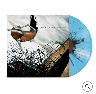 Circa Survive Juturna LP Pale Blue & Black Splatter Vinyl New  - Image 1 of 4