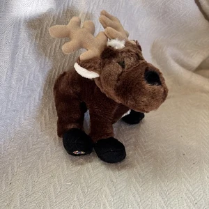 Ganz Webkinz Reindeer HM137 9" Stuffed Animal Plush No Code - Picture 1 of 5