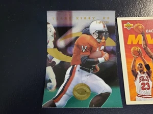 Terry Kirby University of Virginia 1993 Classic Games Chrome OVERSIZE ODDBALL - Picture 1 of 2