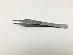 Miltex Surgical Adson Dressing Forceps 4-3/4", delicate, serrated, 6-118 - Picture 1 of 10
