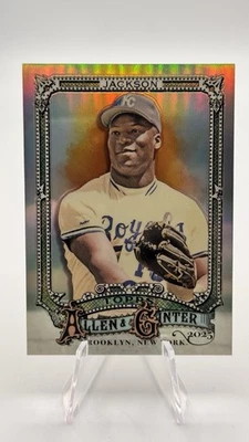 Topps Allen & Ginter 2025 - refractor cromado Bo Jackson #18 Foto 1 de 2