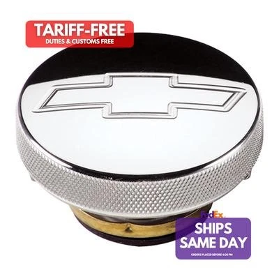 Billet Specialties 76320, One Radiator Cap 7Lb Chevy Bowtie Polished Performance - Imagem 1 de 4