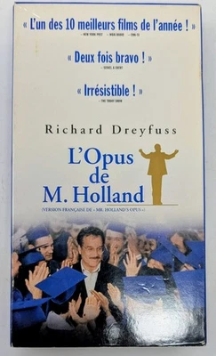 L'Opus de M. Holland VHS (1995) - NTSC - francés - en muy buen estado (probado) Foto 1 de 4