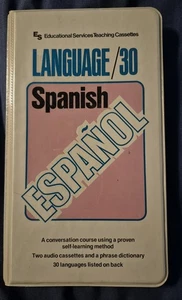 EDUCATIONAL SERVICES TEACHING CASSETTES LANGUAGE/30 Spanish Revised Expanded - Picture 1 of 7