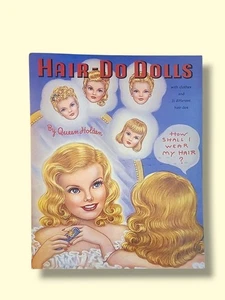 Frisuren Puppen Queen Holden Papierpuppenbuch ungeschnitten 31 Frisuren Vintage - Bild 1 von 2
