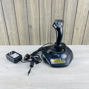 Logitech Force Feedback 3D Wingman Joystick with Power Supply USB Working - Picture 1 of 22