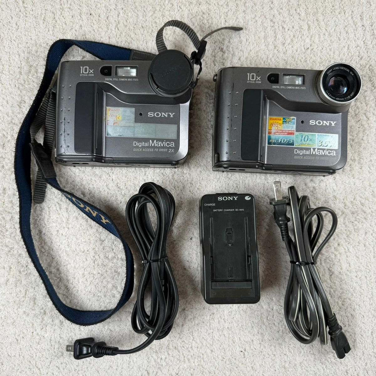 Sony Mavica 10-19.9x Digital Zoom Cameras for sale | eBay
